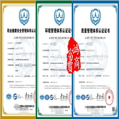 山東省ISO9001認證ISO14001環(huán)境ISO45001認證 三體系認證